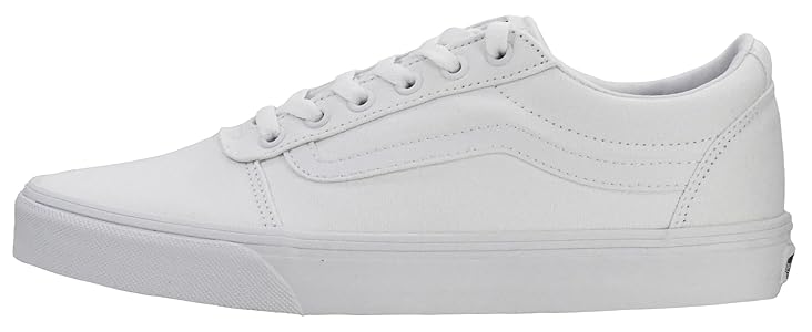 Amazon.com | Vans Women's Ward Sneaker, Triple White White